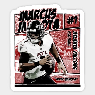 Marcus Mariota // Comics Retro 90s Sticker